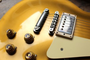 GIBSON "Custom Shop 1957 Les Paul Goldtop Reissue, Dark Back" HARDCASE, PAPERS, 4,37 KG