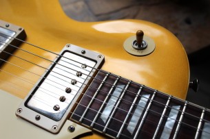 GIBSON "Custom Shop 1957 Les Paul Goldtop Reissue, Dark Back" HARDCASE, PAPERS, 4,37 KG