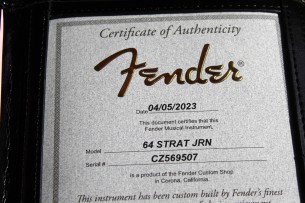 FENDER "Custom Shop '64 Stratocaster Journeyman Relic - Faded Aged Fiesta Red" HARDCASE, 3, 64 KG