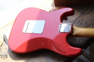 FENDER "Custom Shop '64 Stratocaster Journeyman Relic - Faded Aged Fiesta Red" HARDCASE, 3, 64 KG