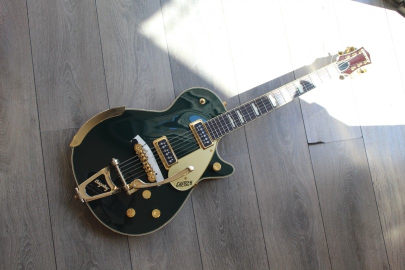 GRETSCH "G6128T-57 Vintage Select ’57 Duo Jet™ with Bigsby, TV Jones, Cadillac Green" HARDCASE, 3, 60 KG
