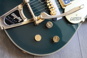 GRETSCH "G6128T-57 Vintage Select ’57 Duo Jet™ with Bigsby, TV Jones, Cadillac Green" HARDCASE, 3, 60 KG