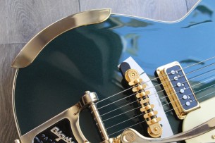 GRETSCH "G6128T-57 Vintage Select ’57 Duo Jet™ with Bigsby, TV Jones, Cadillac Green" HARDCASE, 3, 60 KG