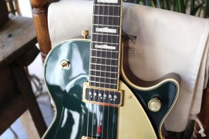 GRETSCH "G6128T-57 Vintage Select ’57 Duo Jet™ with Bigsby, TV Jones, Cadillac Green" HARDCASE, 3, 60 KG