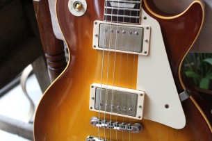 GIBSON "Custom Shop Historic 1958 Les Paul Standard Reissue Honey Lemon Fade VOS" (2015) HARDCASE, 3, 98 KG