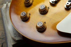GIBSON "Custom Shop Historic 1958 Les Paul Standard Reissue Honey Lemon Fade VOS" (2015) HARDCASE, 3, 98 KG