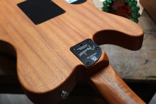 Fender "American Acoustasonic Telecaster All-Mahogany, Bourbon Burst, Ebony" GIGBAG