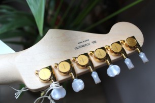 FENDER "Richie Kotzen Stratocaster, Maple Fingerboard, Transparent White Burst" GIGBAG