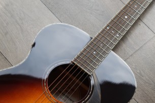 FENDER "PO-220E Orchestra 3-Color, Vintage Sunburst , Ovangkol" HARDCASE