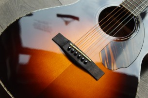 FENDER "PO-220E Orchestra 3-Color, Vintage Sunburst , Ovangkol" HARDCASE