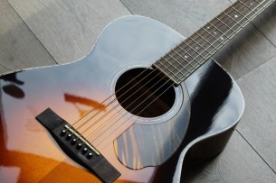 FENDER "PO-220E Orchestra 3-Color, Vintage Sunburst , Ovangkol" HARDCASE