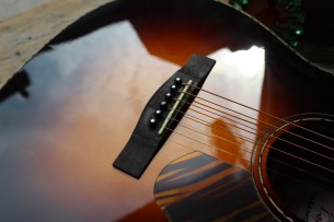 FENDER "PO-220E Orchestra 3-Color, Vintage Sunburst , Ovangkol" HARDCASE