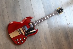 GIBSON "SG Standard '61 Maestro Vibrola" HARDCASE, 3, 35 KG