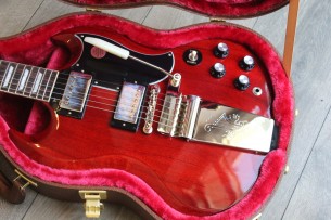 GIBSON "SG Standard '61 Maestro Vibrola" HARDCASE, 3, 35 KG