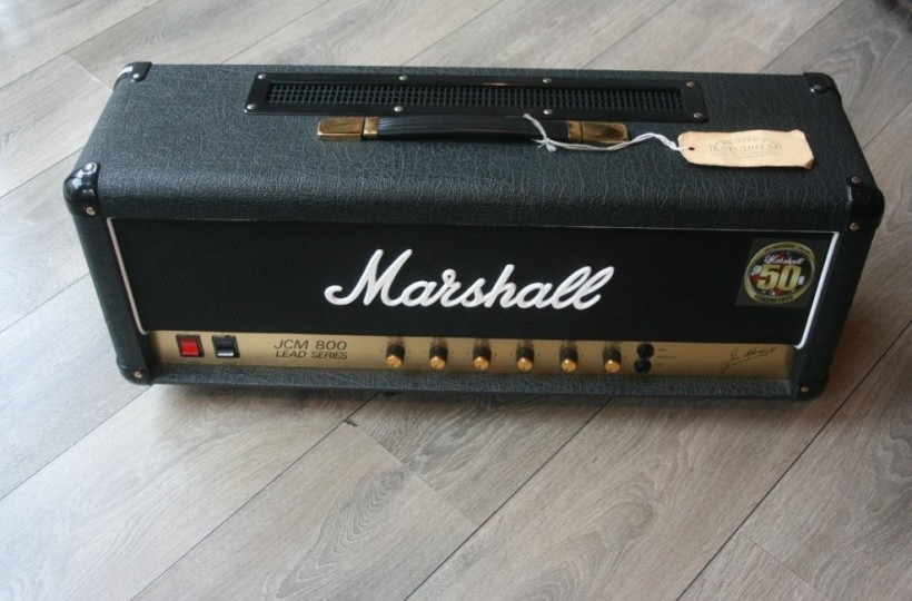 MARSHALL "JCM800 Lead Series 2203X Reissue 100-Watt Guitar Amp Head"