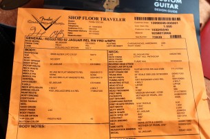 FENDER "Custom Shop Heavy Relic '62 Jaguar Matching Head Fiesta Red" HARDCASE