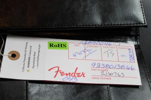 FENDER "Custom Shop Heavy Relic '62 Jaguar Matching Head Fiesta Red" HARDCASE