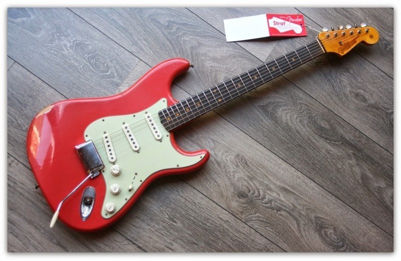 1960 Stratocaster in Fiesta Red Finish