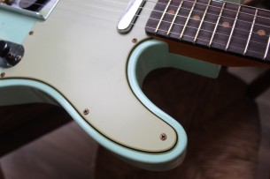 FENDER "Custom Limited 1961 Telecaster Relic Fade Aged Surf Green" HARDCASE, LIMITED