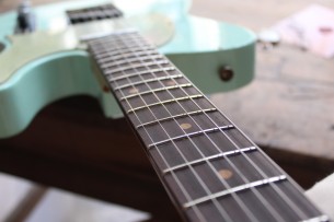FENDER "Custom Limited 1961 Telecaster Relic Fade Aged Surf Green" HARDCASE, LIMITED