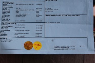 FENDER "Limited Edition '53 Telecaster Journeyman Relic, Aged Nocaster Blonde" HARDCASE