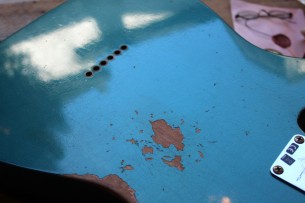 FENDER "Custom Shop Limited Edition '64 Tele Relic Aged Ocean Turquoise" HARDCASE, 3, 39 KG