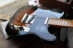 Fender "American Professional II Telecaster Three Tone Sunburst"