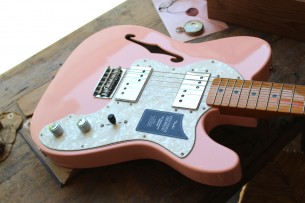 Fender "Limited Edition Vintera 70s Tele Thinline in Shell Pink"