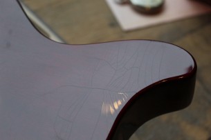 MAYBACH "Lester JR Double Cut Winered Aged" DELUXE HARDCASE