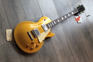 GIBSON "Custom Shop 1957 Les Paul Goldtop Reissue, Dark Back" HARDCASE, PAPERS, 4,37 KG