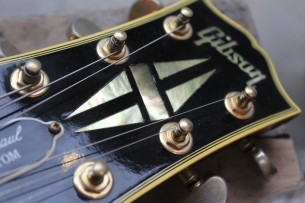 GIBSON "Custom Shop 1957 Les Paul Custom Reissue Black Beauty 2010" HARDCASE & PAPERS, 4, 7 KG