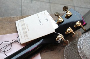 GIBSON "Custom Shop 1957 Les Paul Custom Reissue Black Beauty 2010" HARDCASE & PAPERS, 4, 7 KG