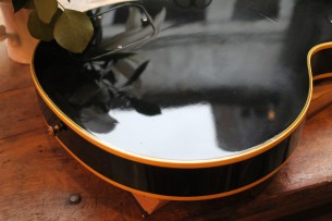 GIBSON "Custom Shop 1957 Les Paul Custom Reissue Black Beauty 2010" HARDCASE & PAPERS, 4, 7 KG