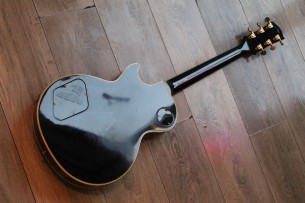 GIBSON "Custom Shop 1957 Les Paul Custom Reissue Black Beauty 2010" HARDCASE & PAPERS, 4, 7 KG