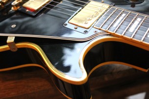 GIBSON "Custom Shop 1957 Les Paul Custom Reissue Black Beauty 2010" HARDCASE & PAPERS, 4, 7 KG