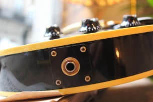 GIBSON "Custom Shop 1957 Les Paul Custom Reissue Black Beauty 2010" HARDCASE & PAPERS, 4, 7 KG