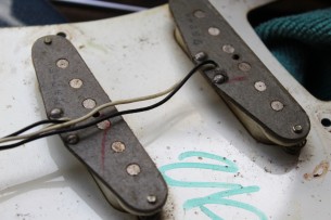 FENDER "Original of 1974 (534325) Left Handed Stratocaster in Ocean Torquoise" 4, 3 KG