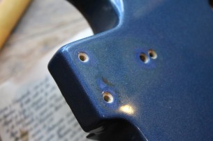 FENDER "Original of 1974 (534325) Left Handed Stratocaster in Ocean Torquoise" 4, 3 KG