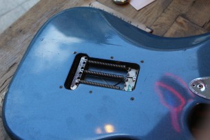 FENDER "Original of 1974 (534325) Left Handed Stratocaster in Ocean Torquoise" 4, 3 KG