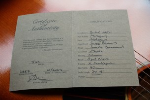 ATKIN "The Forty Three J43 Sunburst Heavy Aged" HARDCASE