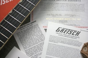 GRETSCH "Limited Edition G6131-MY-RB Malcolm Young Signature Jet, Vintage Firebird" 65 UNITS ONLY