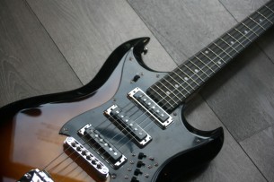 HAGSTROM "Retroescape H-III Three Tone Sunburst" SOFT CASE