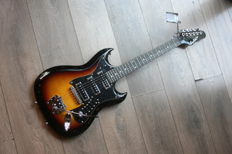 HAGSTROM "Retroescape H-III Three Tone Sunburst" SOFT CASE