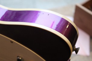Fender "Custom Shop Limited Edition Reverse Tomatillo Telecaster Custom Journeyman, Faded Purple Metallic" HARDCASE, 3, 2 KG