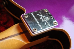 Fender "Custom Shop Limited Edition Reverse Tomatillo Telecaster Custom Journeyman, Faded Purple Metallic" HARDCASE, 3, 2 KG