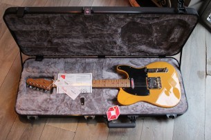 FENDER " American Professional II Telecaster,Butterscotch Blonde, Maple" HARDCASE, 3, 26 KG