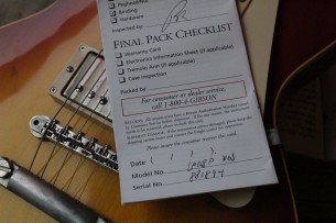 Gibson "2008 Custom Shop 1958 Les Paul Standard Reissue Ice Tea" HARDCASE, 4, 34 KG, EXCELLENT