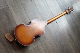 HOFNER "Violin Bass 61 Relic H500/1-61-Relic Sunburst with Hardcase, Papers, Strap, Sticker, Pickguard"