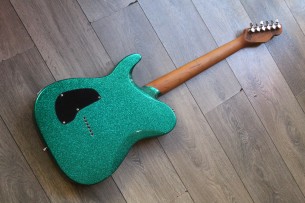 Chapman "ML3 Pro Tradition P-90 Aventurine Semi Hollow Green Sparkle"