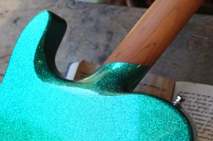 Chapman "ML3 Pro Tradition P-90 Aventurine Semi Hollow Green Sparkle"